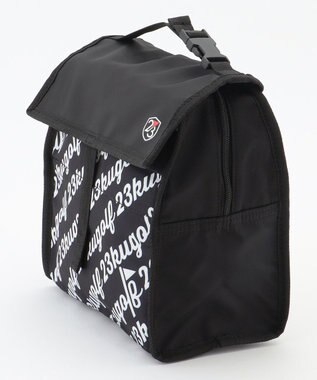 23区GOLF 【UNISEX】ランチの持ち運びにも使える保冷バッグ 収納時もかさばらない折り畳み仕様 ブラック系5