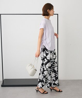 CRAFT STANDARD BOUTIQUE バンドカラーサイドドロストシャツ Light Purple