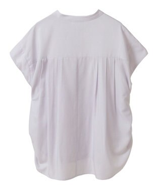 CRAFT STANDARD BOUTIQUE バンドカラーサイドドロストシャツ Light Purple