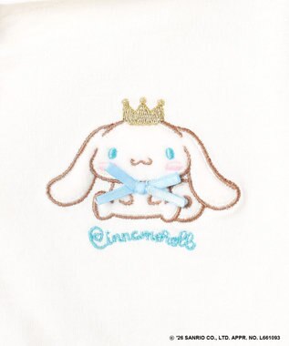 ANY KIDS 【シナモロール×ANY KIDS】なりきりパーカー オフホワイト