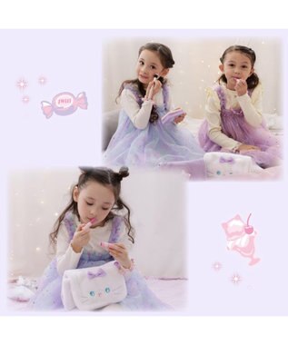 Mother garden マザーガーデン ふわねこ メイクポーチセット ホワイト