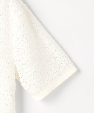 自由区 ラッセルレースジャージー トップス オフ