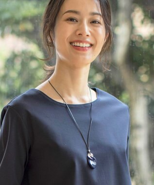 J.PRESS LADIES マーブルカーブ ネックレス