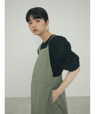 Green Parks ａ．ポケット付きジャンスカ Khaki