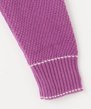 組曲 KIDS 【150-160㎝】クラシック カーディガン ライラック系