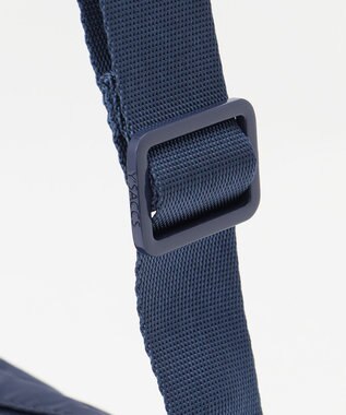 Y'SACCS 【ムック本掲載】Polka Dots スクエアポシェット ネイビー