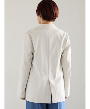 Te chichi リネンMIXロングスリーブジャケット アイボリー