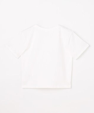 ANY KIDS 【2点セット】Tシャツ×レース キャミソールチュニック ホワイト