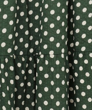 TOCCA 【洗える】MELODY ロング丈ドレス グリーン系5