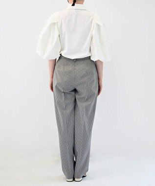 FORFORMO Tuck Puff Sleeve Shirt タックパフスリーブシャツ ホワイト