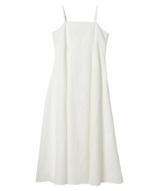 Green Parks バックデザインキャミワンピース Off White