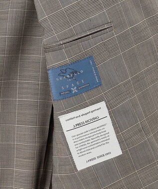 J.PRESS MEN 【J.PRESS MOVING】GUABELLO SPACEグレナカートチェック ジャケット ダークブラウン系4