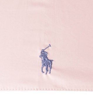 MOONBAT 【軽量】POLO RALPH LAUREN 晴雨兼用日傘 長傘 PP刺繍／一級遮光 遮熱 UV ピンク×ラベンダー
