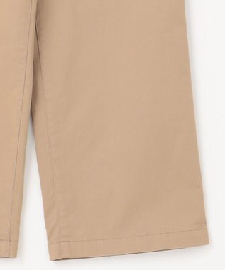J.PRESS LADIES 【洗える】20チノストレッチ ワイドパンツ ベージュ系