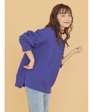 AMERICAN HOLIC エコカルットポコポコプルオーバー Purple