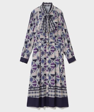 GRACE CONTINENTAL キカボウタイドレス パープル