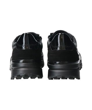 INTER-CHAUSSURES 【BUSSOLA】サイドジップスニーカー ブラック