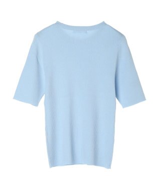 Green Parks 洗える　コンパクトニットプルオーバー Light Blue