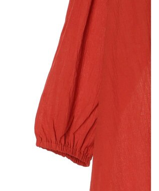 CRAFT STANDARD BOUTIQUE ジョーゼットスキッパーシャツ Red