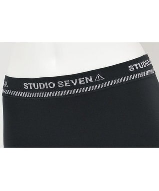 WACOAL MEN レディース <STUDIO SEVEN>コラボ 【PANTS HOLIC】 ショーツ ボーイレングス ワンサイズ(S-LL) 立体成型 適度なフィット感 下着 GT8777 /ブロス ブラック