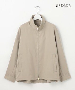  【エステータ】ライトダブルクロス ブルゾン