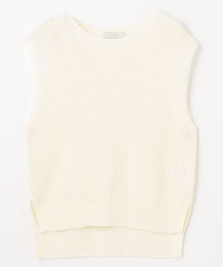 ANY L ギマノースリーブニット オフ