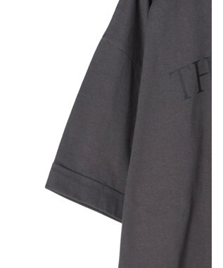 Green Parks インド綿 ＢＩＧサイズアーチロゴ半袖プルオーバー Gray