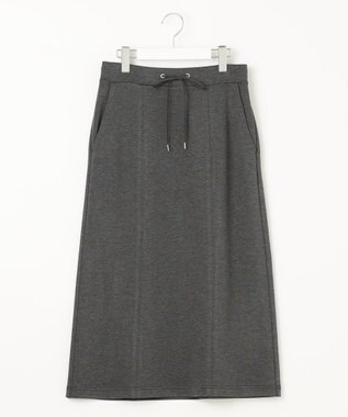 J.PRESS LADIES 【洗える】デュアルウォームポンチ スカート グレー系