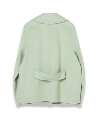 JOSEPH ライトダブルフェイス　ショートコート Matcha