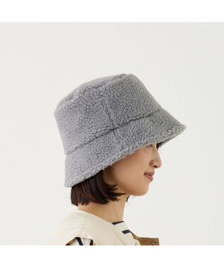 ATRENA ホッカルン ボアバケットハット グレー