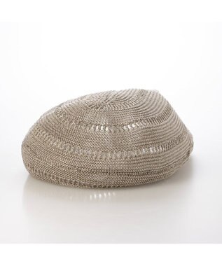 UNBILLION カシュカシュ cachecache / ラメ糸ラウンドセミショルダー シルバー