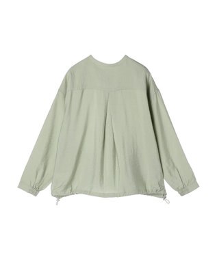 CRAFT STANDARD BOUTIQUE レーヨントロミ羽織りシャツ Light Green