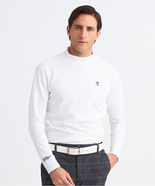 【MEN】ストレッチダンボールモックネック