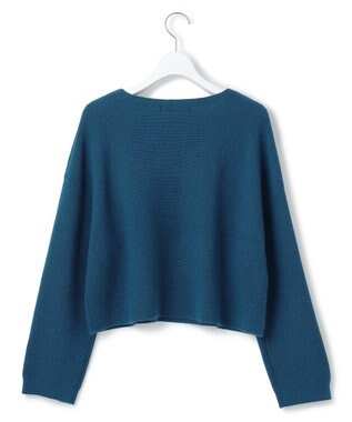 23区 S 【洗える】レイヤードニットツイン ワンピース ピーコックグリーン系