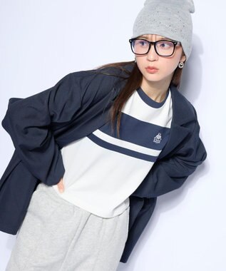 OP／FILA 【Kappa】カラーブロック切替Tシャツ