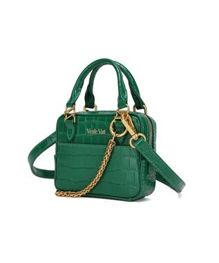 style code 【VerdeVari/ヴェルデヴァリ】TINY BUISINESS BAG グリーン