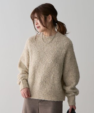 Green Parks ブークレニットプルオーバーⅡ Light Beige