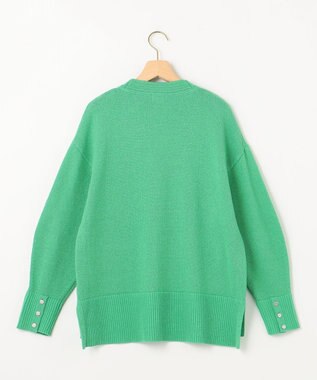 組曲 【WEB限定】SOBANEラメカーディガン グリーン系