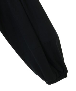 earth music&ecology 撥水ペプラムジップブルゾン Navy