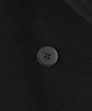 23区 L 【滝沢眞規子さん着用】MANTECOPureリバー Pコート ブラック系