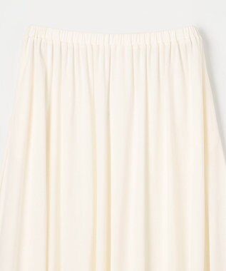 NAVE 【Nave 　洗える・接触冷感】ジャージースリットスカート アイボリー系