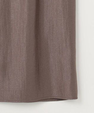 ANY SIS 【洗える】ソフトグリッターペンシル スカート モカ