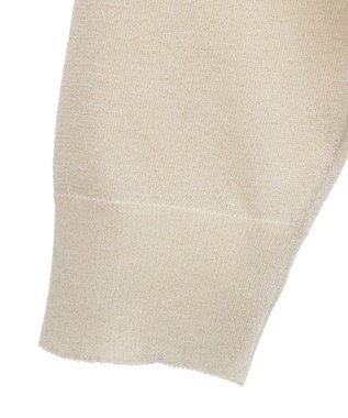 AMERICAN HOLIC ラメ入りクルーネックニットプルオーバー Ivory