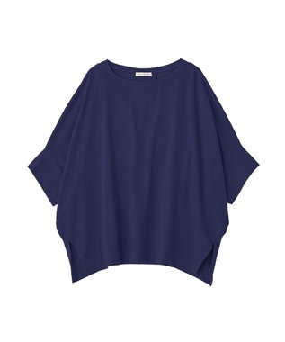 Green Parks 冷やっとすずやかドルマンプルオーバー Navy