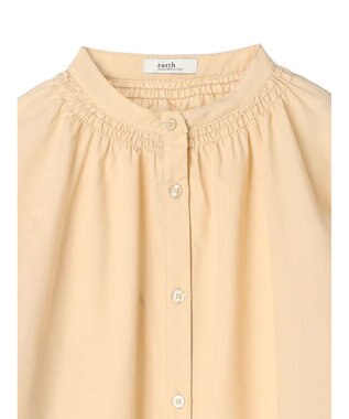earth music&ecology シャーリングシャツ Beige