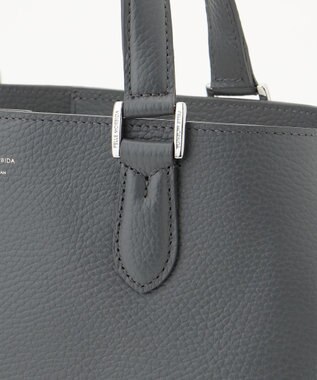JOSEPH HOMME 【PELLE MORBIDA】ミニトートバッグ ライトグレー系