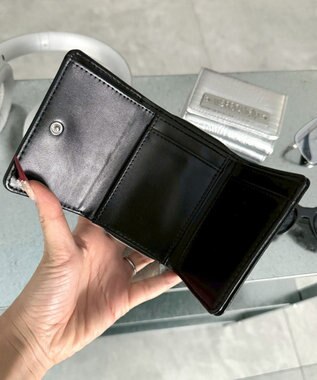 WEGO プレートクロコウォレット ブラック