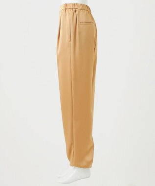 23区 S 【R(アール)】トリアセサテン ドロストパンツ ゴールド系