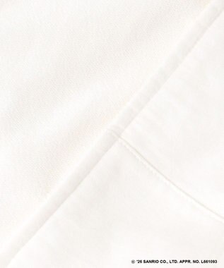 ANY KIDS 【シナモロール×ANY KIDS】なりきりパーカー オフホワイト