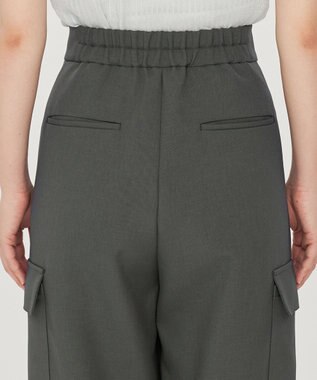 uncrave 【防シワ・洗濯機洗い可】ドライタッチツイル カーゴ パンツ（uncrave STANDARD） スレート